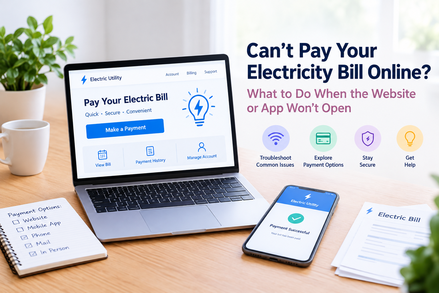 Just Bills Pay – Electricity Bill Payment Website or App Not Working